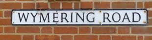 Wymerinng Road sign