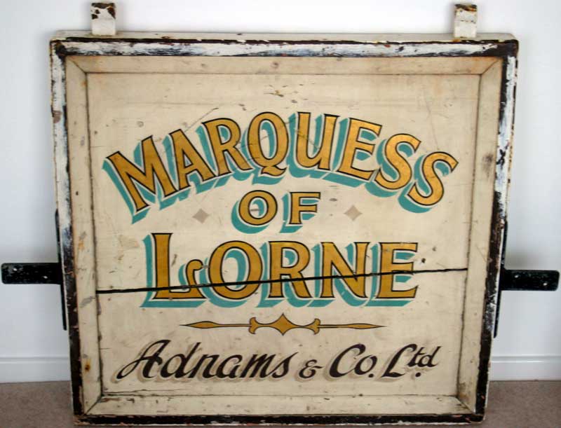 Marquess of Lorne pub sign