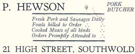 Hewson advertisement