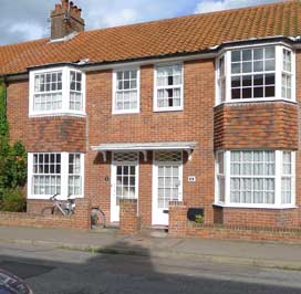 No 8 Marlborough Road - a post-war rebuild