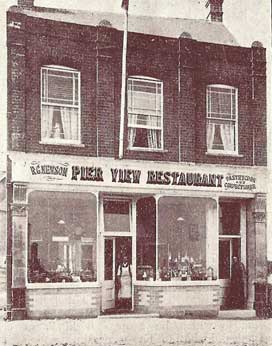 Pier View Restaurant in 1903