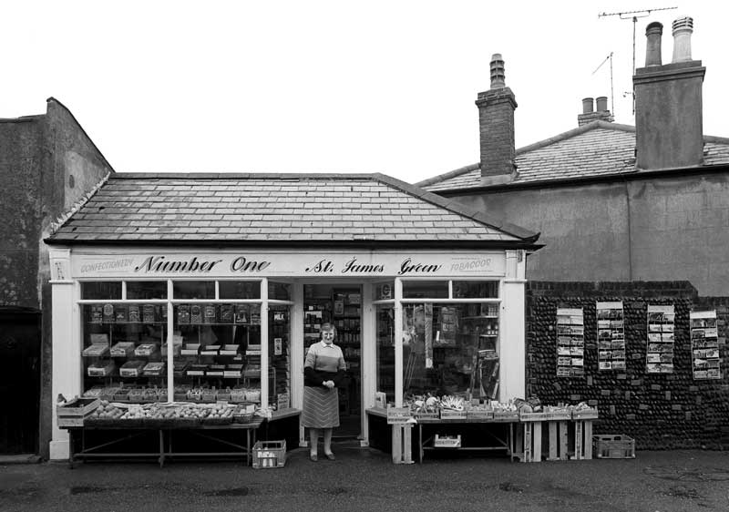 Marie Waters at 1 St James Green mid 1980s