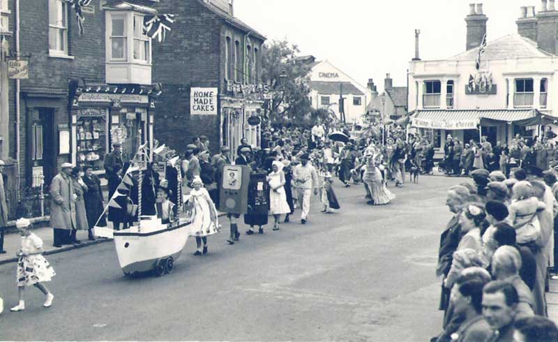 Cinema seen from High Street 1953